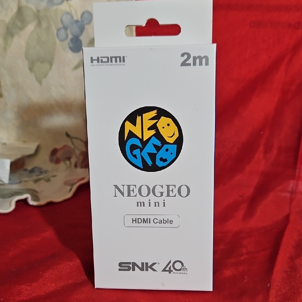 Official SNK NeoGeo Mini HDMI Cable - NEW
